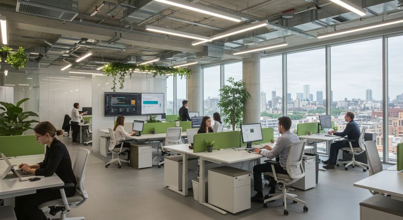 A modern, collaborative workspace
